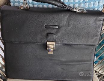 Borsa lavoro in pelle nera Piquadro