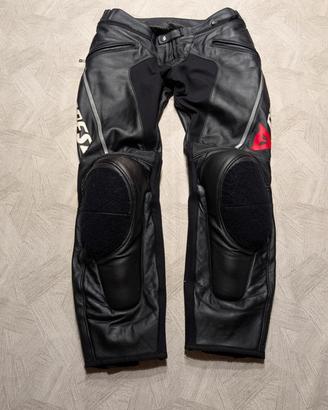 Pantaloni moto pelle Dainese Delta Pro tg 52