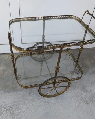 Carrello portavivande antico