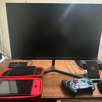 Nintendo switch+monitor LG