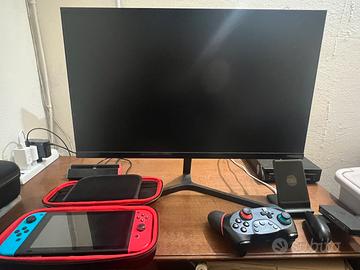 Nintendo switch+monitor LG