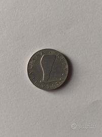 Moneta 5 lire anno 1953