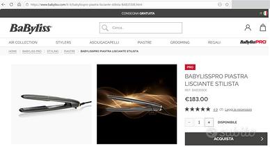 BaBylissPRO STILISTA (nuova 183€)