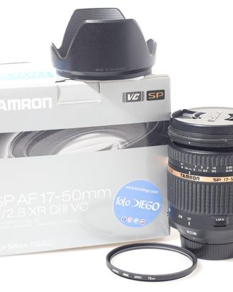 OBIETTIVO TAMRON AF 17-50 MM F/2.8 VC. NIKON.