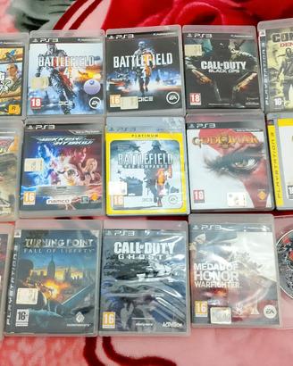 PlayStation 3 con giochi 
