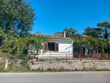 Casolare in pietra 7 vani - terreno