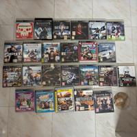 Lotto 25 giochi ps3 completi di libretti