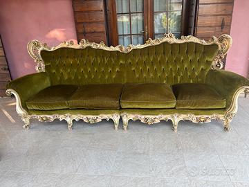 Divano stile barocco veneziano