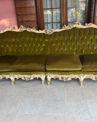 Divano stile barocco veneziano