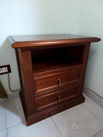 DUE COMODINI LEGNO 