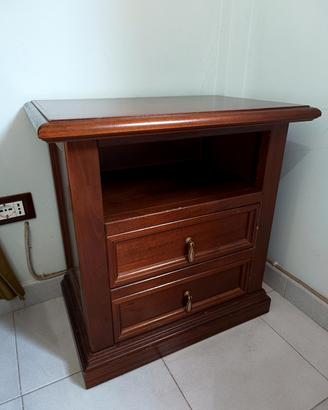 DUE COMODINI LEGNO 