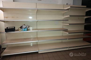 scaffali scaffalature x negozio o supermercato