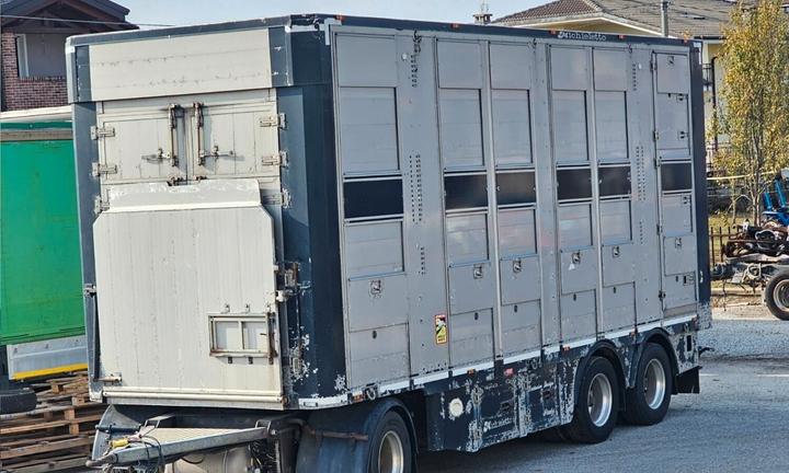 Rimorchio trasporto bestiame Micheletto 2 Piani