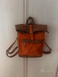 🎒 Borsa/Zaino Convertibile Scamosciata