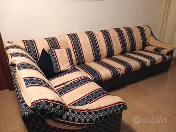 Divano angolare 5/6 posti