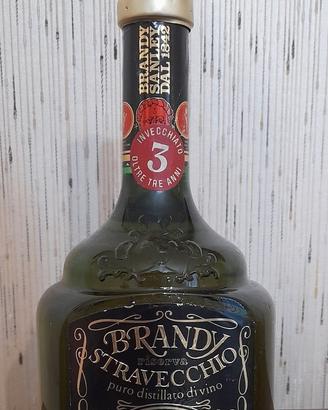Bottiglia da collezione brandy 
