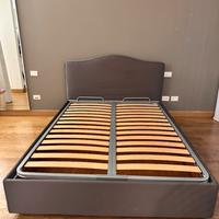 Letto contenitore grigio Rima Lampolet
