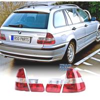 FANALI BMW SERIE 3 E46 98-05 ROSSO BIANCO