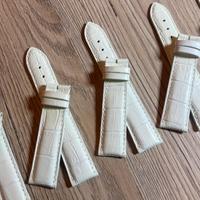 5 Cinturini In Vera Pelle Made In Italy