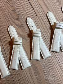 5 Cinturini In Vera Pelle Made In Italy