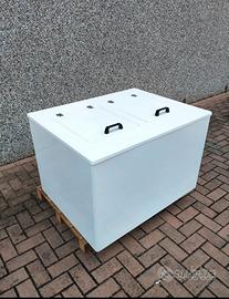 CASSONE COIBENTATO da 300 litri  in VETRORESINA 