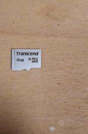 Transcend scheda di memoria 4 GB