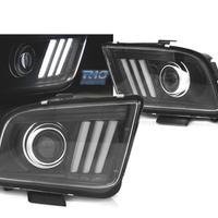 FARI FORD MUSTANG 04-09 TUBO LUMINOSO NERO