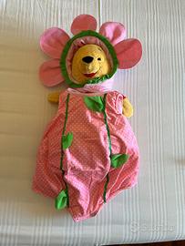 Vestito carnevale fragola usato 2 giorni