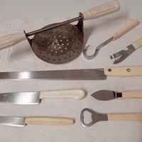 VECCHI ARNESI UTENSILI DA CUCINA VINTAGE 