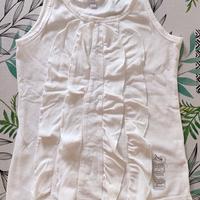 Canotta bianca bimba "Dodipetto"