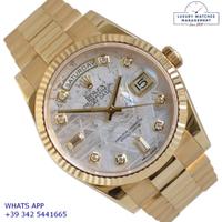 ROLEX  Day-Date 118238 President Factory Meteorite