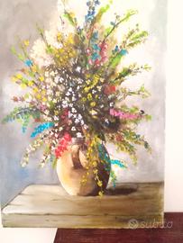 pittore vende quadri in beneficenza 