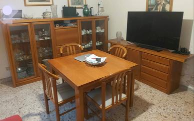 sala da pranzo classica in legno