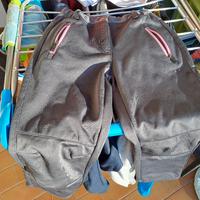 pantaloni felpati e impermeabili 8 anni