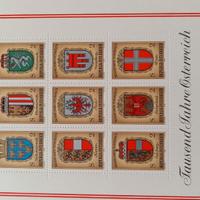 FRANCOBOLLI COMMEMORATIVI DA COLLEZIONE