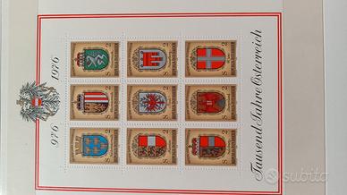 FRANCOBOLLI COMMEMORATIVI DA COLLEZIONE
