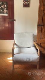 Poltrona Lillberg Ikea vintage