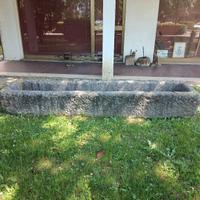 vasche da giardino in marmo '700