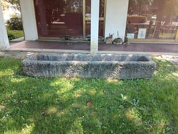 vasche da giardino in marmo '700