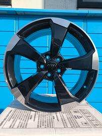 cerchi in lega Audi Black originali da 19 Nuovi
