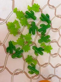 Ghiaccioli alberi e cactus