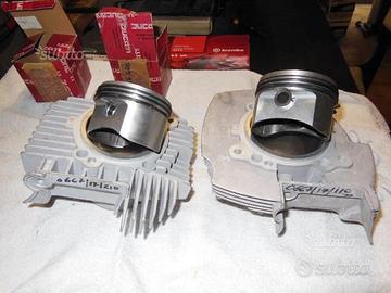 Coppia cilndri pistoni ducati 350