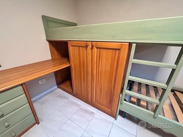 Cameretta in legno massello Grattarola