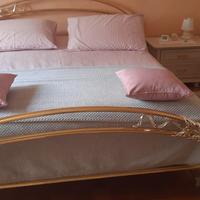 letto in ottone