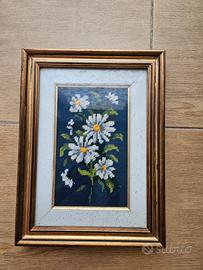 Quadro margherite bianche