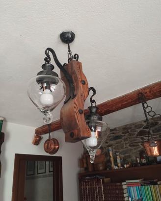 lampadario e applique 