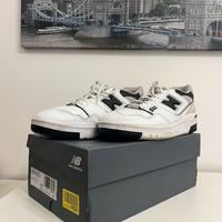 Scarpe new balance 550 numero 44/9,5 bianche nere
