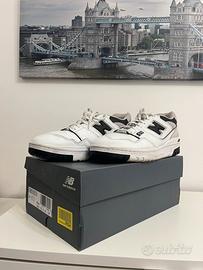 Scarpe new balance 550 numero 44/9,5 bianche nere