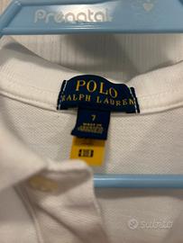 Polo maniche corte bianchi