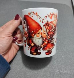 Tazza Natalizia realizzata con la sublimazione 